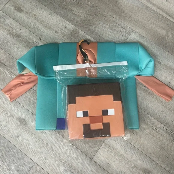 Minecraft Steve Costume - Picture 4 of 4